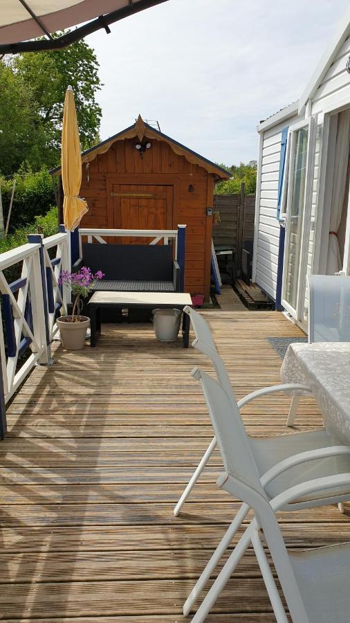 Sylvie Proprietaire Du Mobil-Home Сен-Пер-сюр-Мер Экстерьер фото